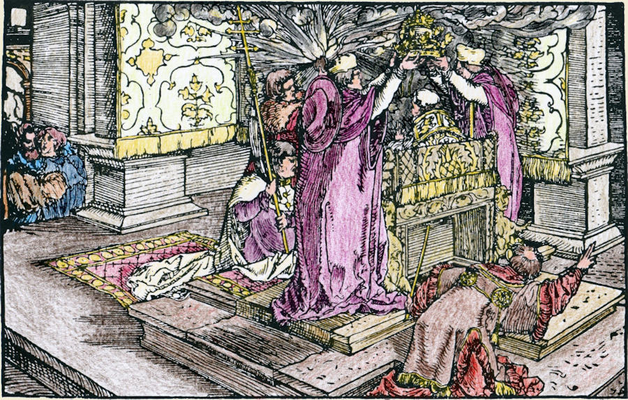 Petrarcameister - Vom Papsttum