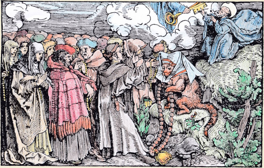 Petrarcameister - Von der Geistlichkeit (bzw. Religion)