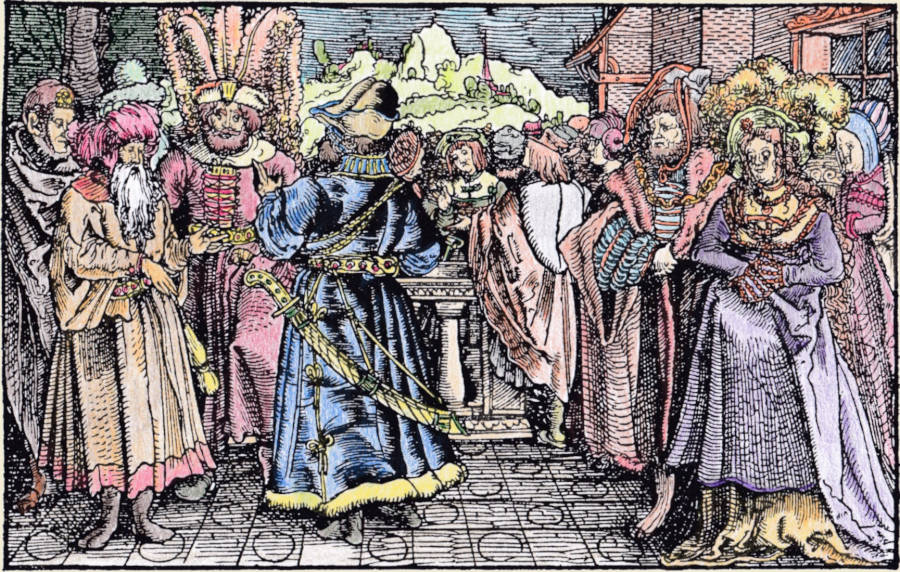Petrarcameister - Von Kleidung und Schmuck des Leibes