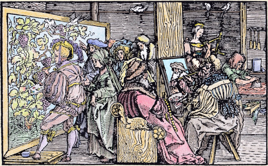 Petrarcameister - Von bemalten Tafeln
