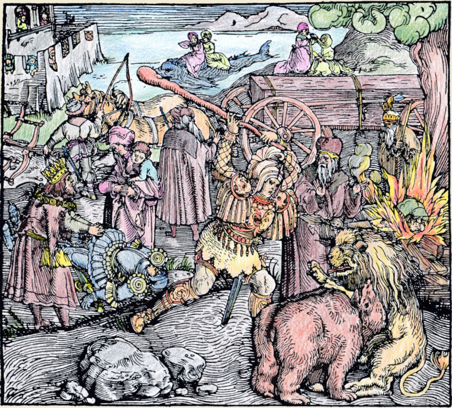 Petrarcameister - Von einem starken und mutigen Sohn